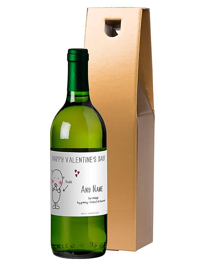 Chilli & Bubbles Personalised White Wine Chilli & Bubbles Personalised White Wine