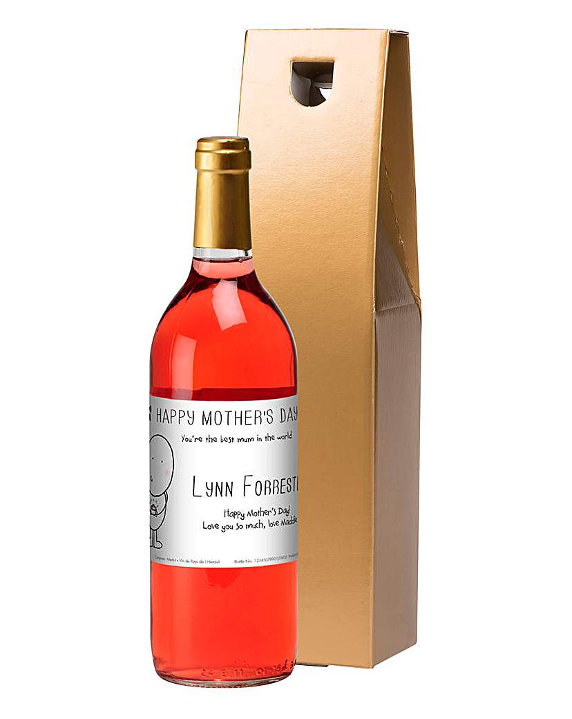 Chilli & Bubbles Personalised Rose Wine Chilli & Bubbles Personalised Rose Wine