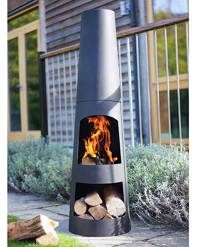 La Hacienda Circo Contemporary Chimenea La Hacienda Circo Contemporary Chimenea