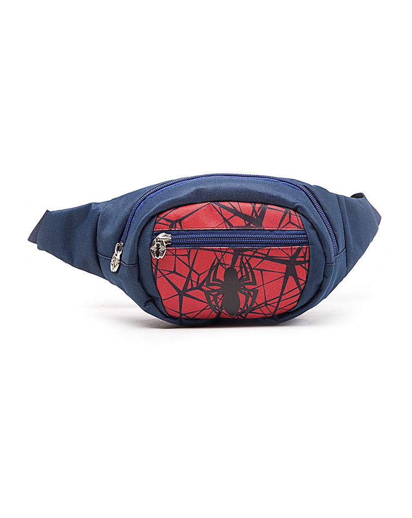 Spiderman Webbed Logo Bum Bag Spiderman Webbed Logo Bum Bag