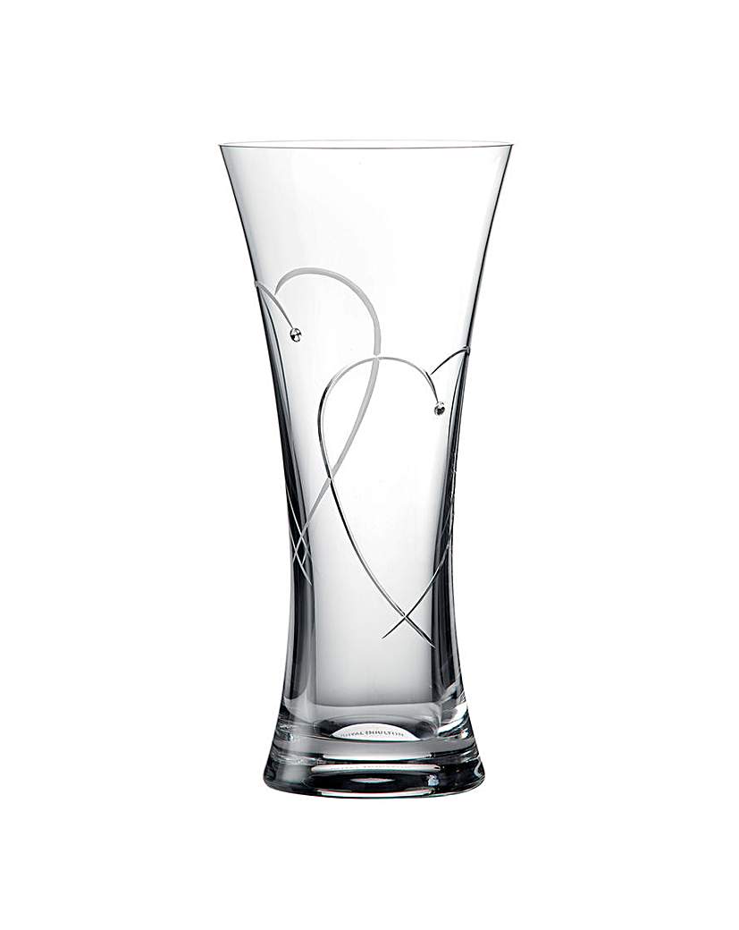 Royal Doulton Two Hearts Entwined Vase Royal Doulton Two Hearts Entwined Vase