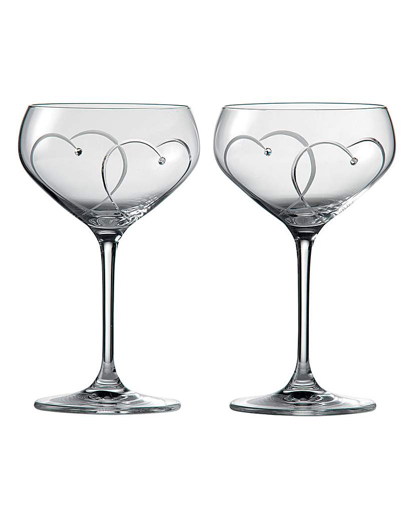 Royal Doulton Champagne Saucer Pair Royal Doulton Champagne Saucer Pair