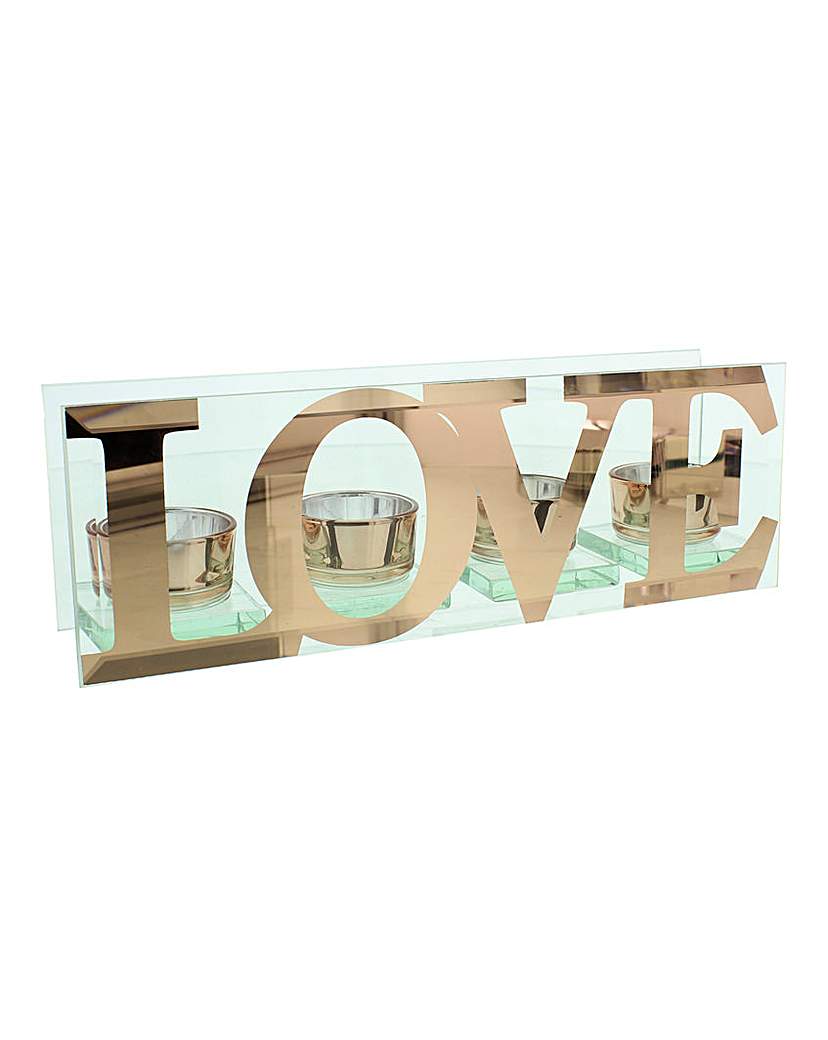 Hestia Glass Quadruple Tealight Holder Hestia Glass Quadruple Tealight Holder