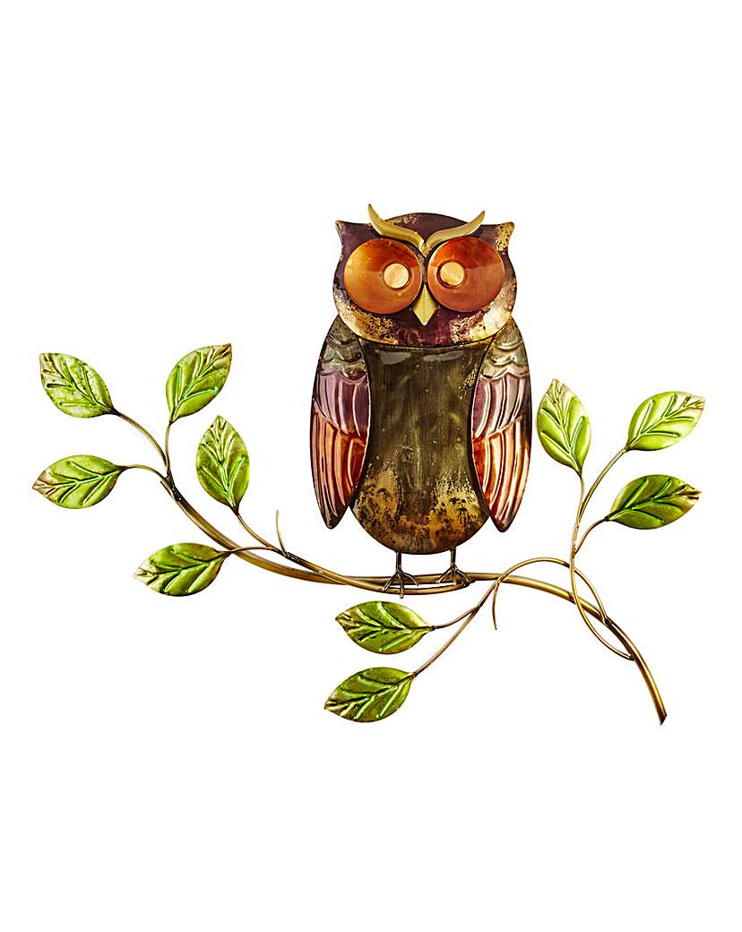 Owl Metal Wall Art Owl Metal Wall Art