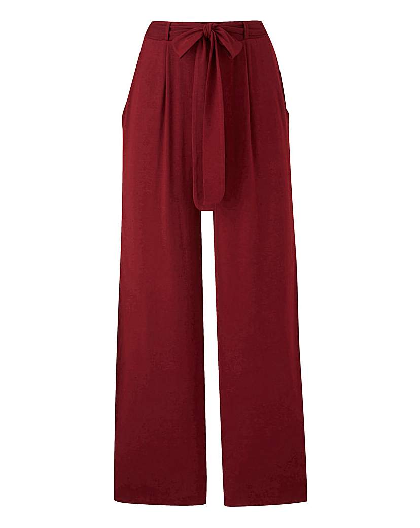 Jersey Wide Leg Trousers Regular Jersey Wide Leg Trousers Regular
