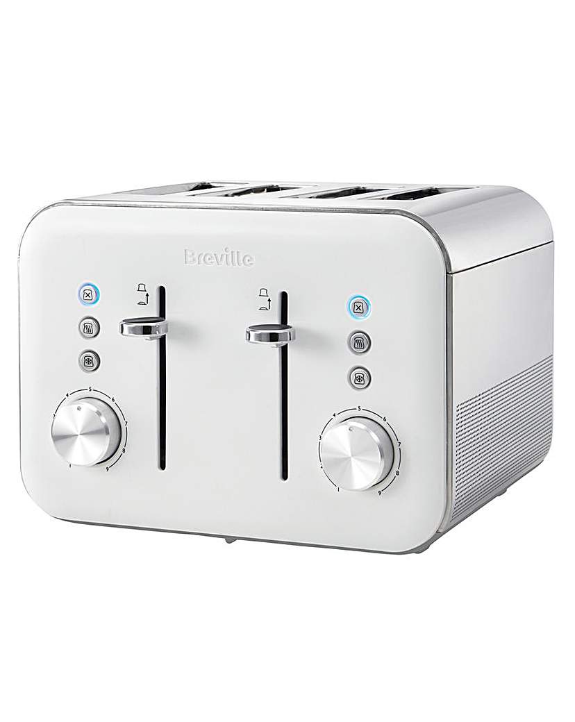 Breville High Gloss White 4Slice Toaster Breville High Gloss White 4Slice Toaster
