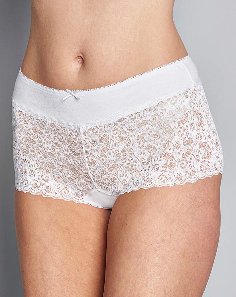 5 Pack Lace Black/White Shorts 5 Pack Lace Black/White Shorts