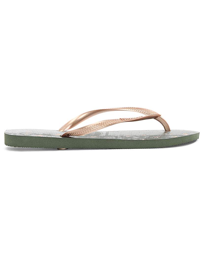 Havaianas Animals Metallic Flip Flop Havaianas Animals Metallic Flip Flop