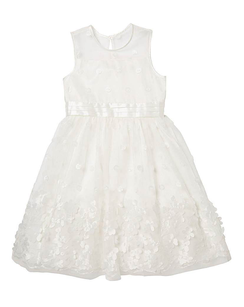 KD Girls Ivory Occassion Dress KD Girls Ivory Occassion Dress