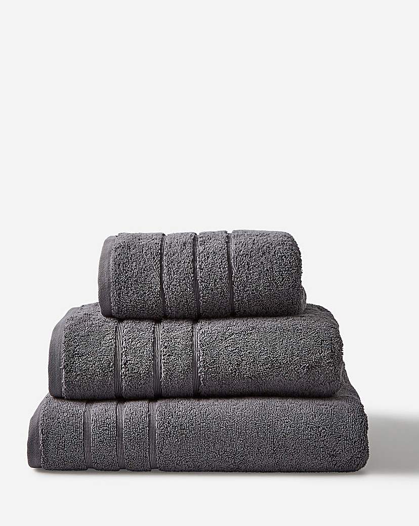 Hotel Collection Towel Range - Charcoal