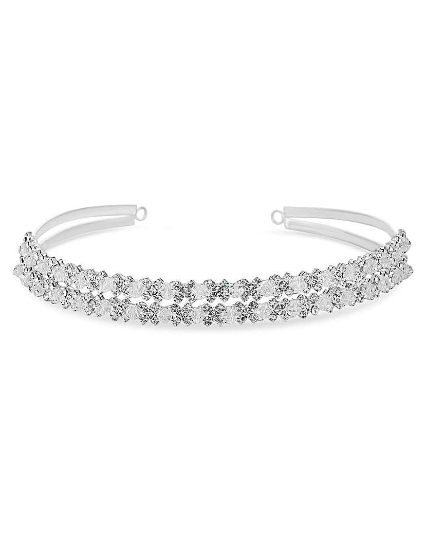 Jon Richard crystal and bead headband Jon Richard crystal and bead headband