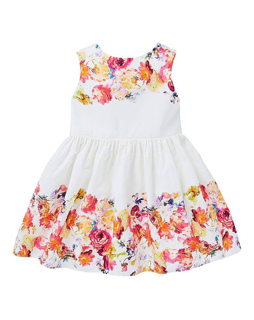 KD Baby Floral Border Summer Dress KD Baby Floral Border Summer Dress