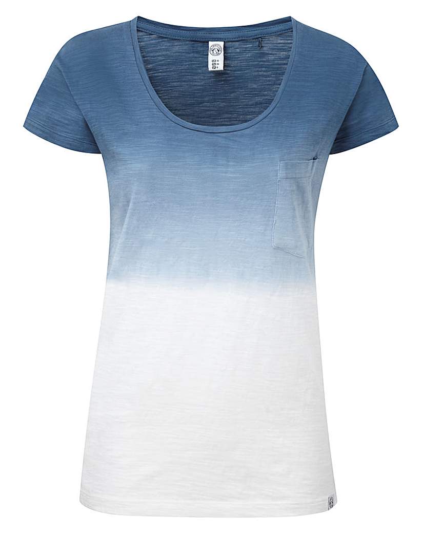 Tog24 Estella Womens Dip Dye T-Shirt Tog24 Estella Womens Dip Dye T-Shirt