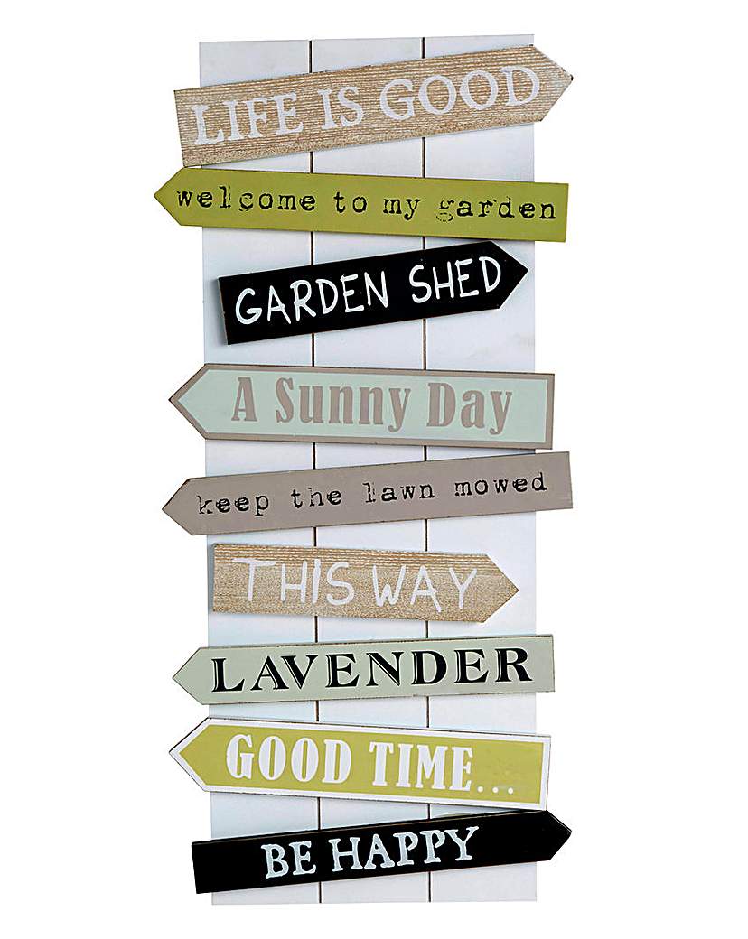 Juliana Country Living MDF Wall Plaque Juliana Country Living MDF Wall Plaque
