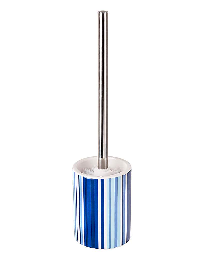 Oslo Stripe Ceramic Toilet Brush Oslo Stripe Ceramic Toilet Brush