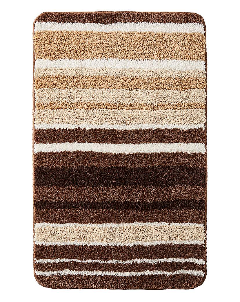 Oslo Stripes Bath Mat Natural Oslo Stripes Bath Mat Natural