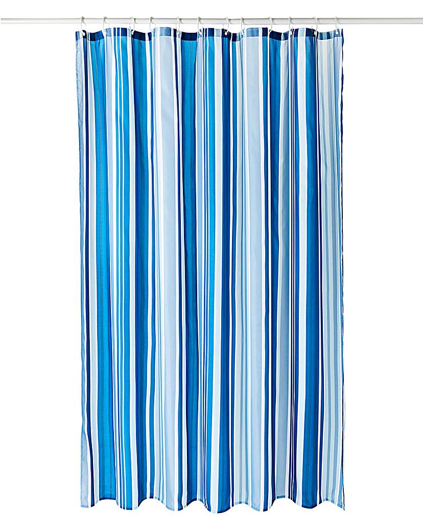 Oslo Stripes Shower Curtain Oslo Stripes Shower Curtain