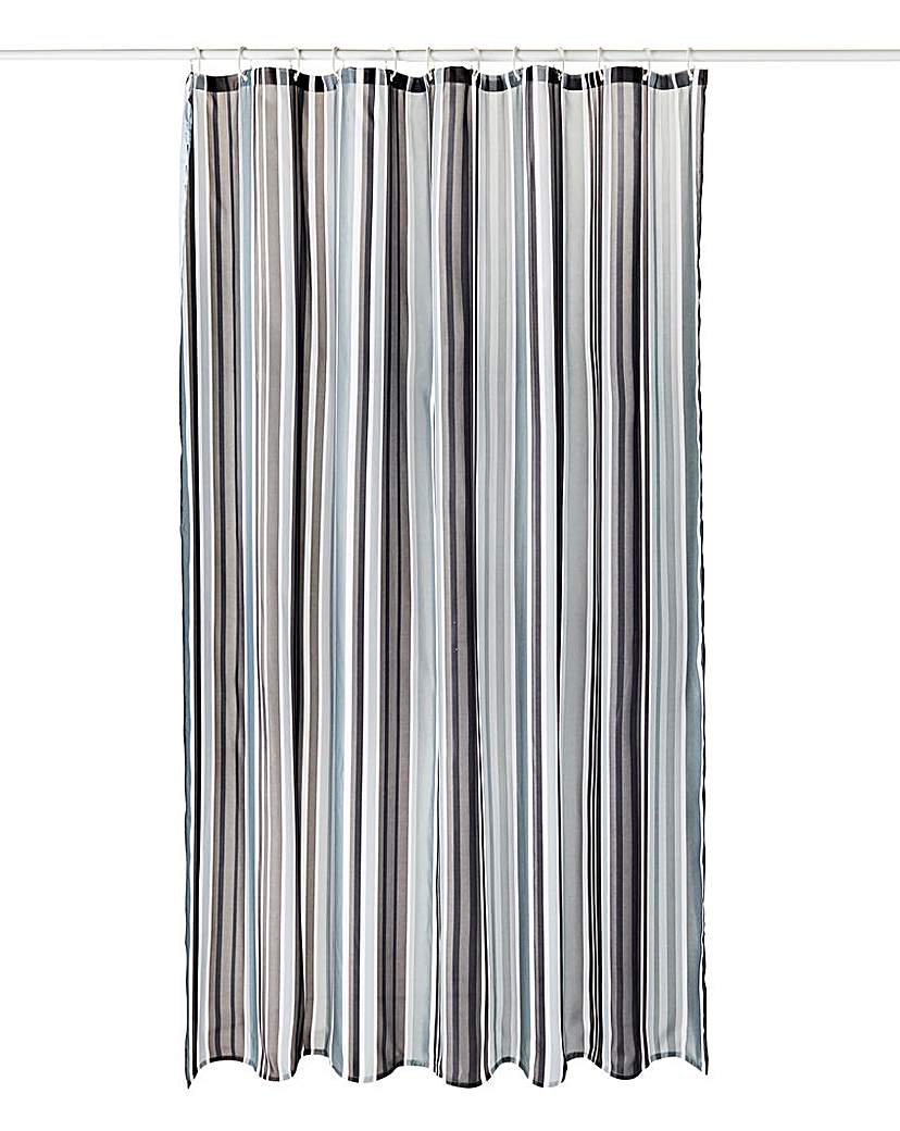 Oslo Stripes Shower Curtain Oslo Stripes Shower Curtain