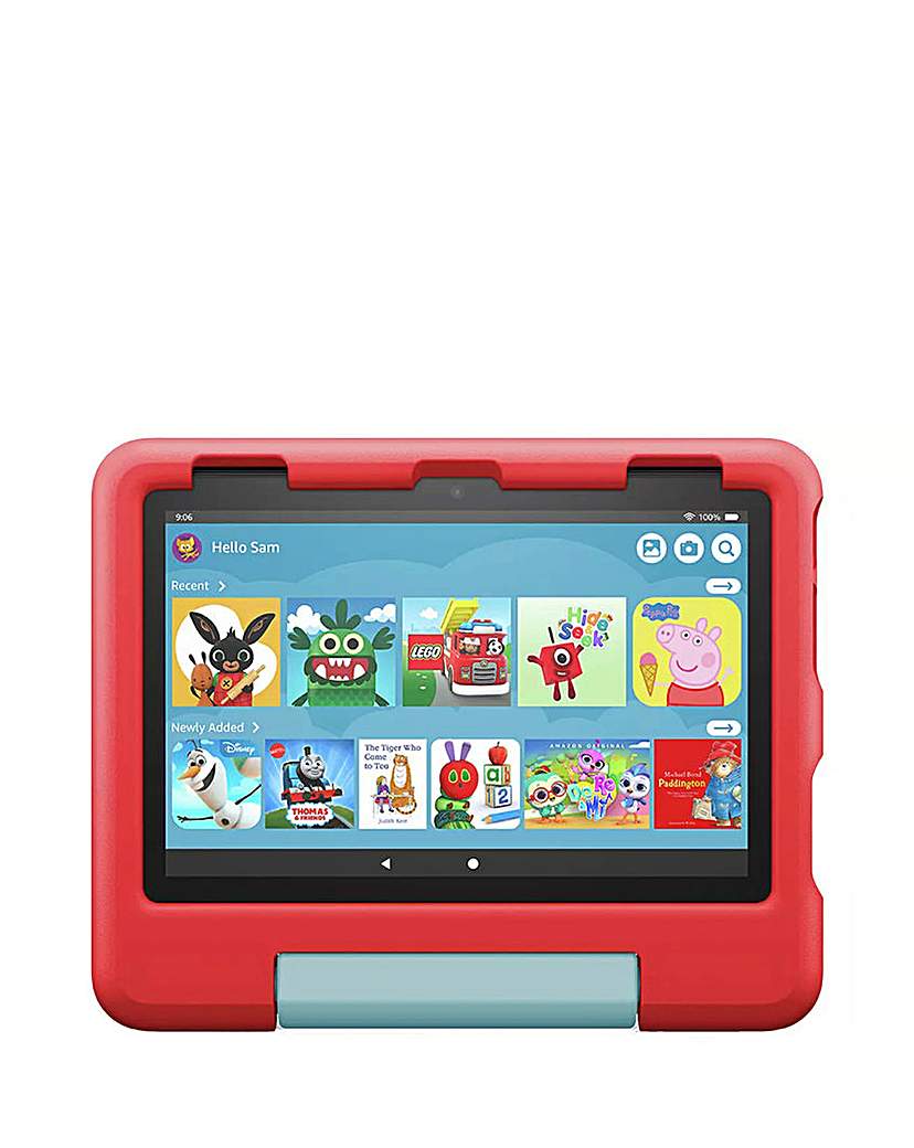 Amazon Fire HD 8 Kids Tablet - Red