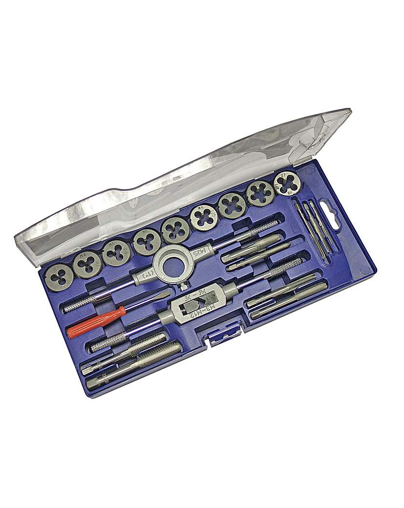 Tap & Die Set Met Carbon Steel 21pc Tap & Die Set Met Carbon Steel 21pc