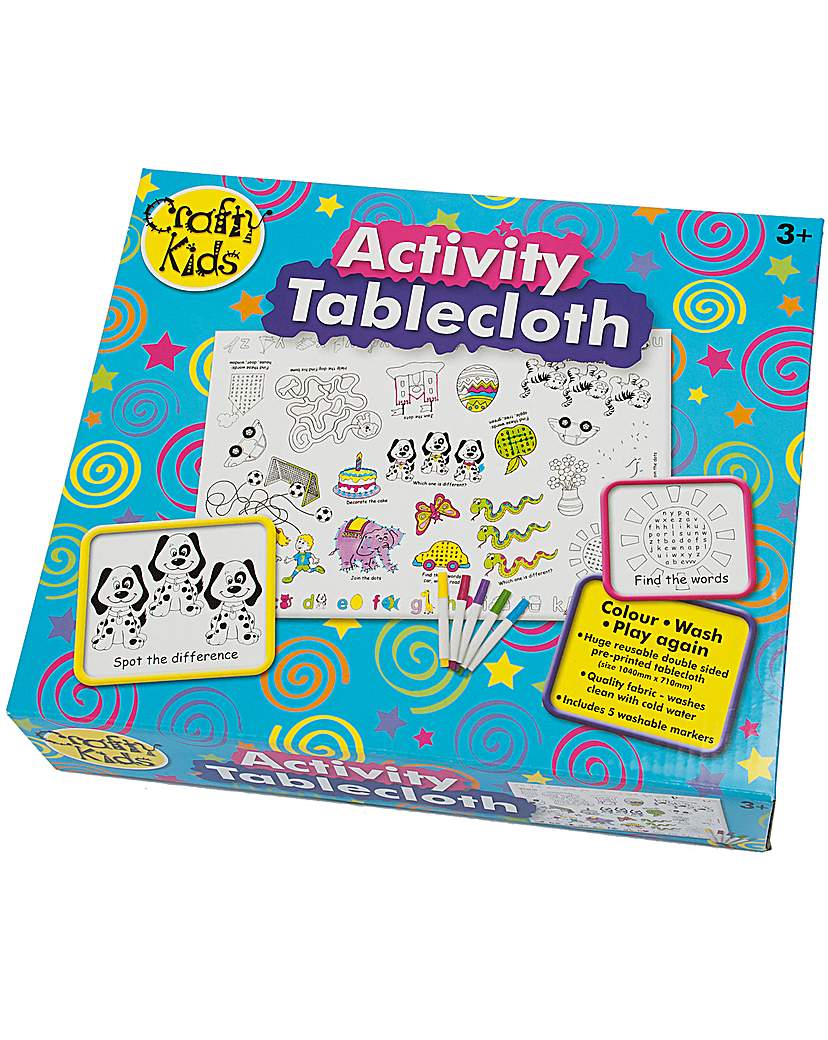 Childrens Activity Tablecloth Childrens Activity Tablecloth