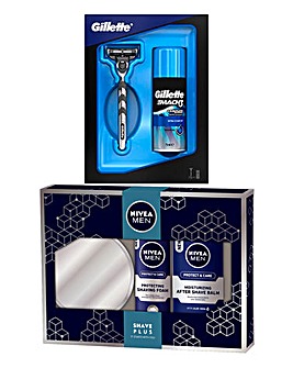 Nivea & Gillette Shaving Gift Set