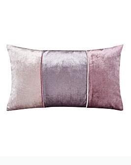 Georgia Velvet Bands Accent Cushion