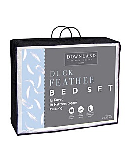 Duck Feather Duvet Bundle 13.5 Tog
