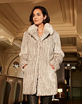Joanna Hope Faux Fur Coat