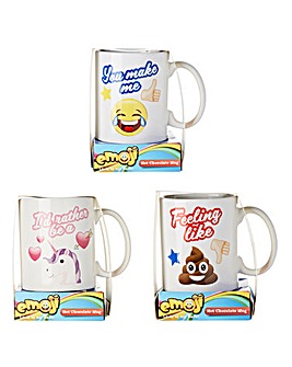 Emoji Mug & Hot Chocolate