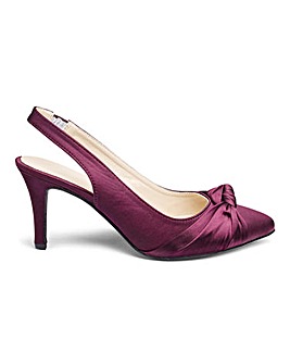 Heavenly Soles Slingback Shoes EEE Fit