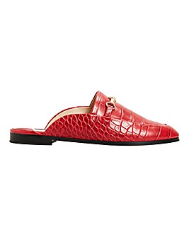 Violeta by Mango Croc Mule