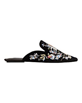 Violeta by Mango Embroidered Mule