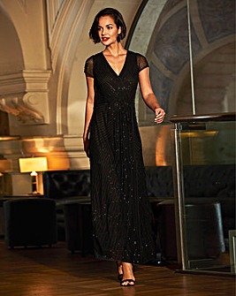 Joanna Hope Beaded Maxi Dress