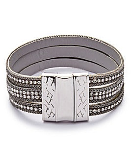 Rhinestone Wrap Bracelet