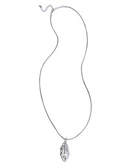 Peacock Feather Necklace