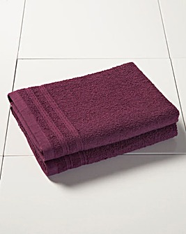 Everyday Value Towel Range - Aubergine