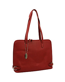Daniele Donati Faux Leather Shoulder Bag