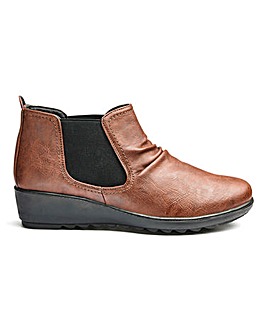 Cushion Walk Ankle Boots E Fit