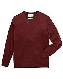 Jasper Conran Merino V-Neck Jumper
