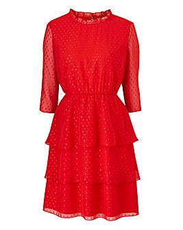 Junarose Tiered Skirt Dress