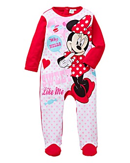 Minnie Mouse Fleece Sleepsuit