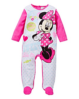 Minnie Mouse Fleece Sleepsuit
