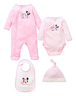 Minnie Mouse Sleepsuit Gift Set