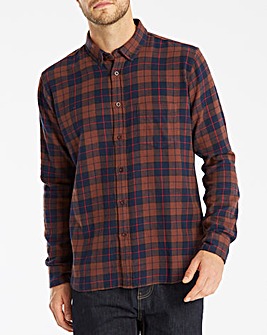 Jacamo L/S Flannel Shirt Long