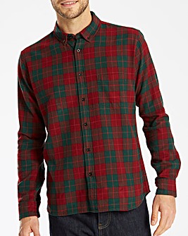 Jacamo L/S Flannel Shirt Regular