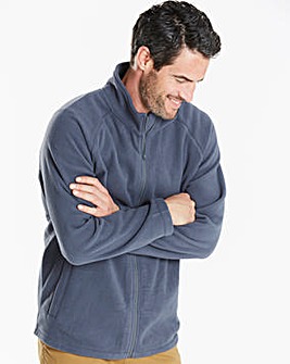 Capsule Grey Full Zip Through Fleece R