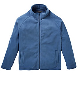 Capsule Storm Blue Zip Through Fleece