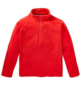Capsule Red Zip Neck Fleece R