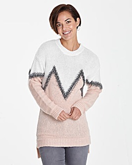 Christmas Tinsel Jumper